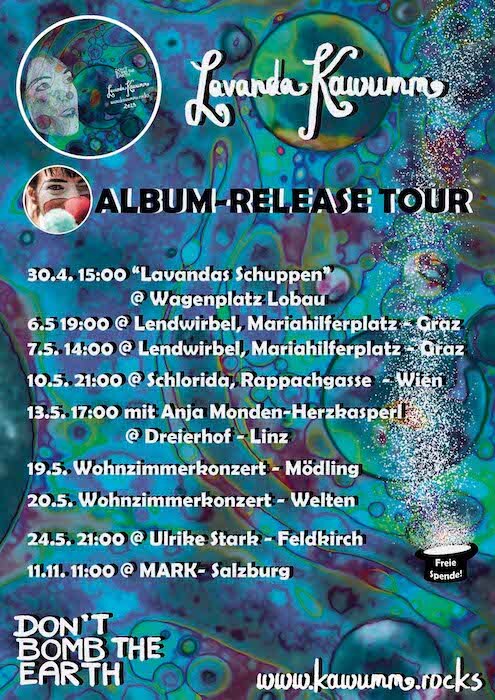 Lavanda Kawumm Album-Release Tour